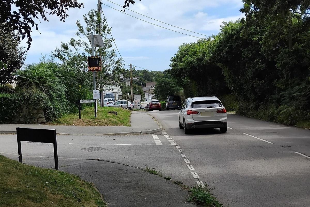 Speed sign clocks car doing 69mph through village within month of being up