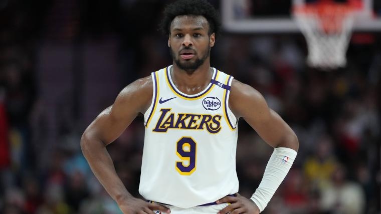 Lakers' Bronny James has Luka Doncic to blame for unfavorable free agency news