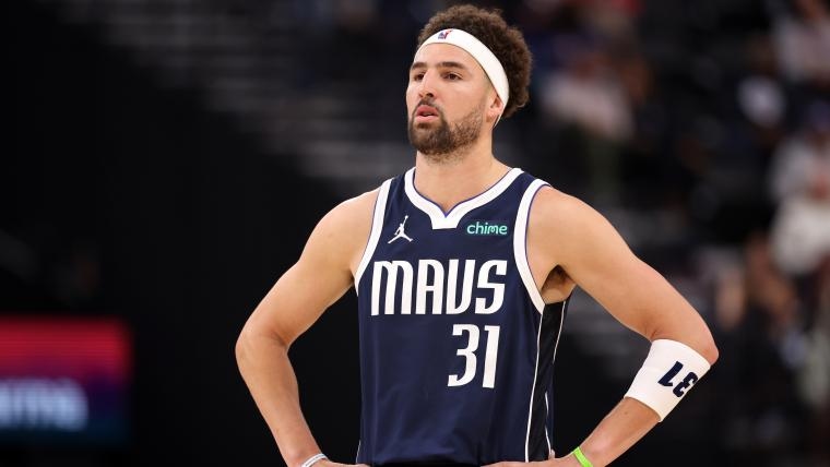 Klay Thompson spotted training with Dallas Mavericks new addition