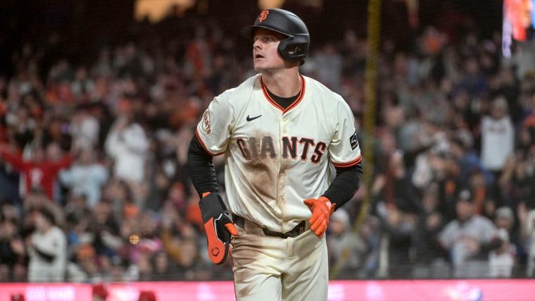 Giants' Matt Chapman struck out three times and singled, all in the same at bat