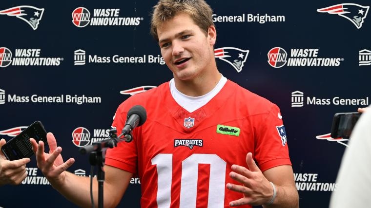 Patriots' Drake Maye, Christian Gonzalez create an interesting dynamic for New England