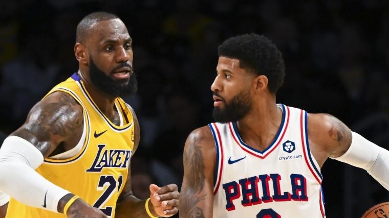 LeBron trade proposal involves Paul George going to Lakers, Sixers teaming James with Joel Embiid, Tyrese Maxey, ex-Baylor Bear V.J. Edgecombe