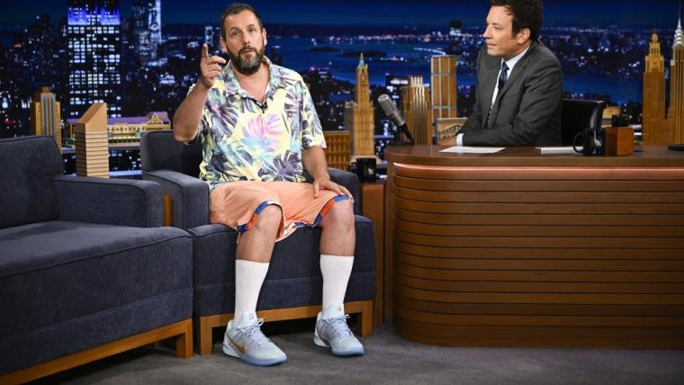 Adam Sandler just wore a highly-anticipated unreleased sneaker on 'The Tonight Show'