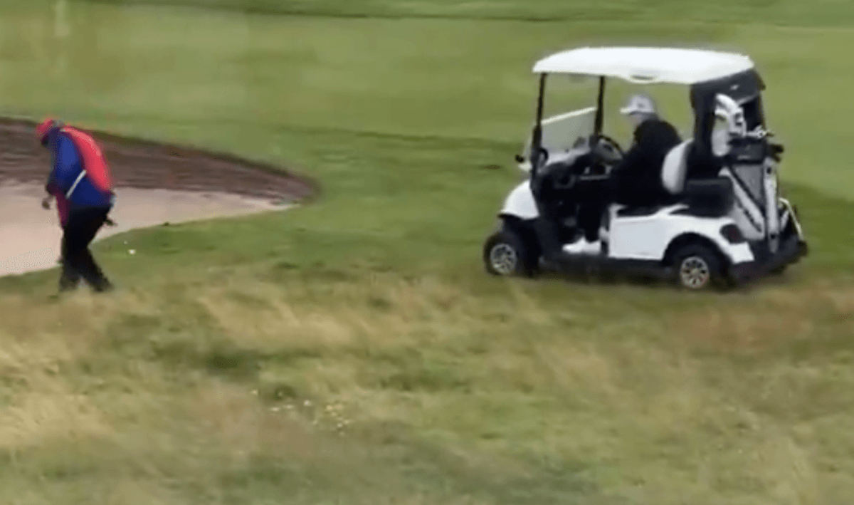 President Trump Might Have Been Caught 'Cheating' During Golf Round