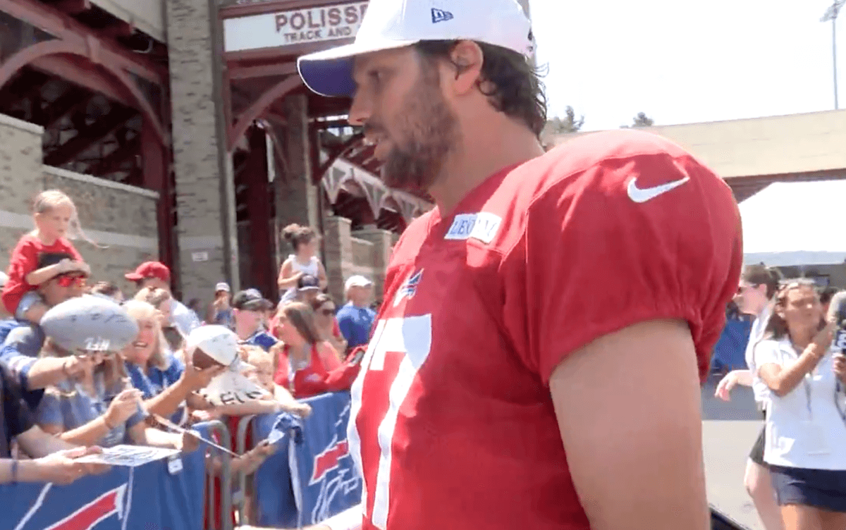 'Class Act' - NFL Fans React To Josh Allen's Powerful Moment With U.S. Military