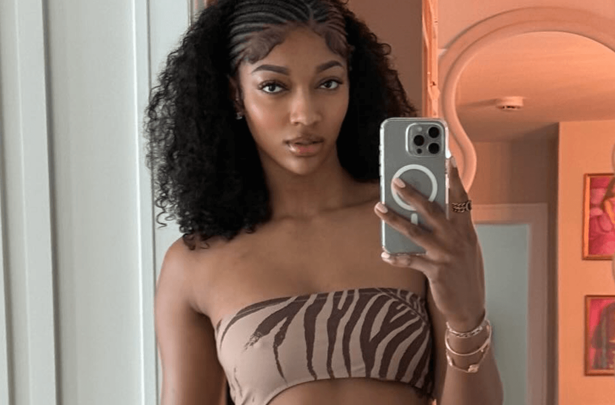 Angel Reese Has Everyone's Attention With Fourth Of July Swimsuit Photo