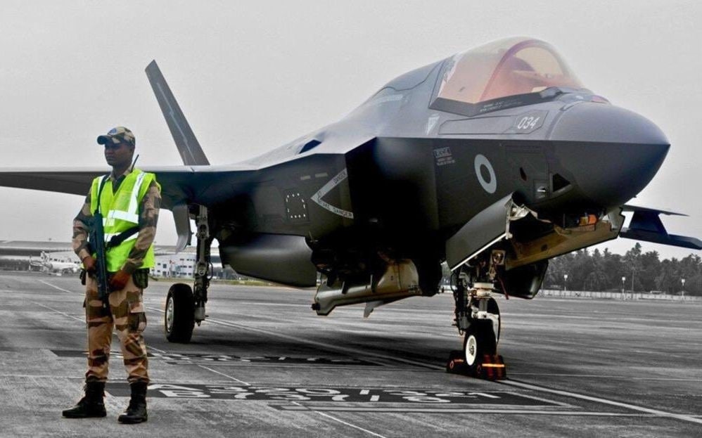 British stealth fighter jet stranded in India for over a week