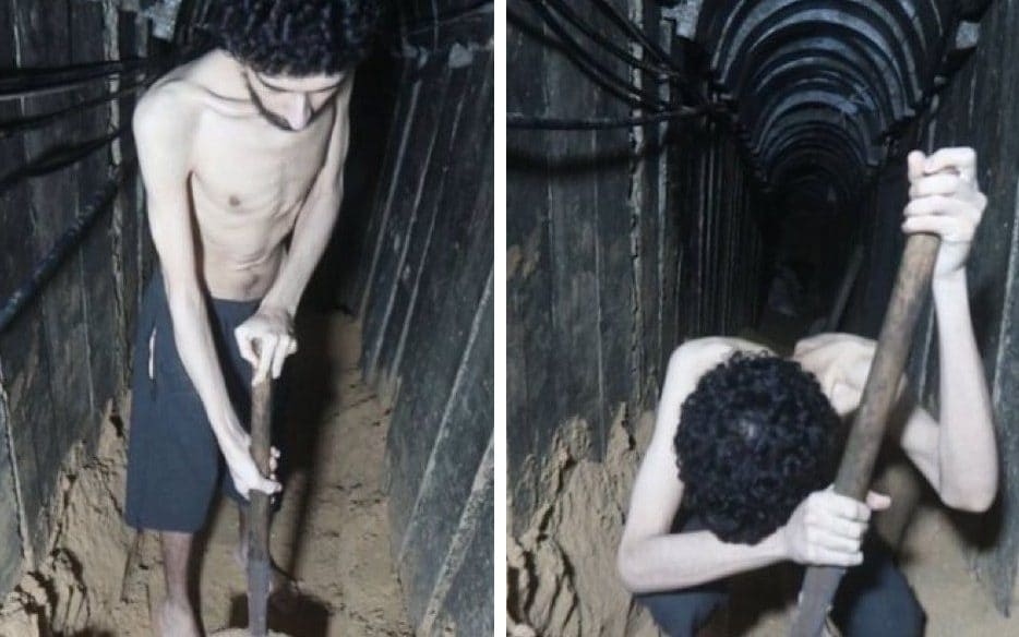 Hamas orders starving hostage to dig his own grave