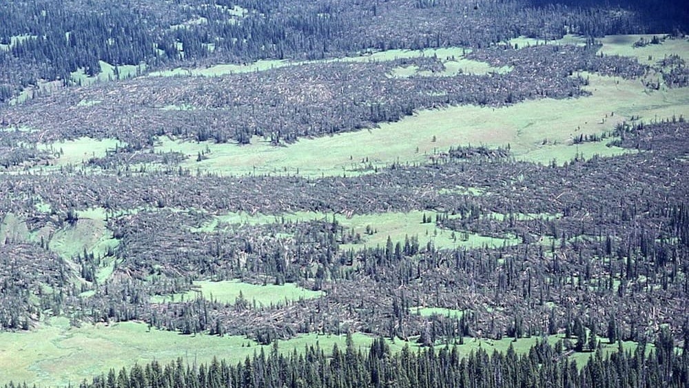 On This Date: A Violent Tornado In Wyoming's Mountains