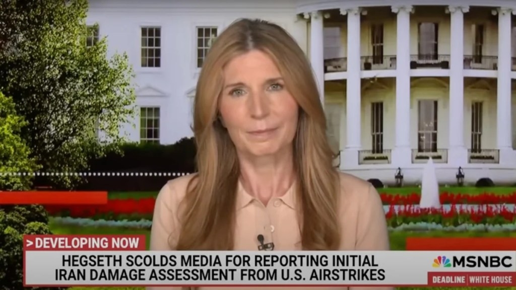 Nicolle Wallace Defends Pete Hegseth's Former Fox Colleague Who He Called ‘About the Worst' at Misrepresenting Iran Raid