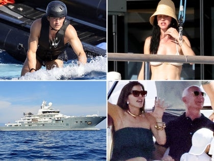 Katy Perry, Orlando Bloom Continue Partying on Yacht With Bezos Newlyweds
