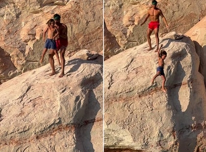 Why Dad Influencer 'Threw' His 7-Year-Old Son Off a Cliff