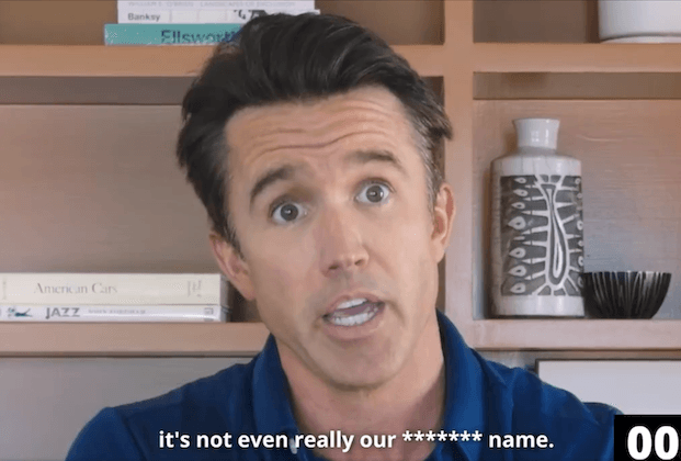 Rob McElhenney Explains ‘Douchey' Name Change Ahead of It's Always Sunny Season 17 Premiere — WATCH