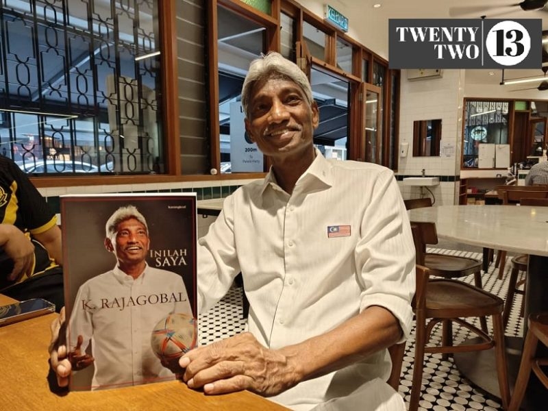 Ex-Malaysian footballer, coach K. Rajagobal's ‘Inilah Saya' book a nine-year project in the making