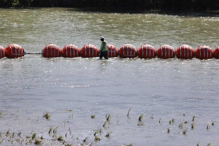 Noem files waiver to speed construction of water barrier in Rio Grande