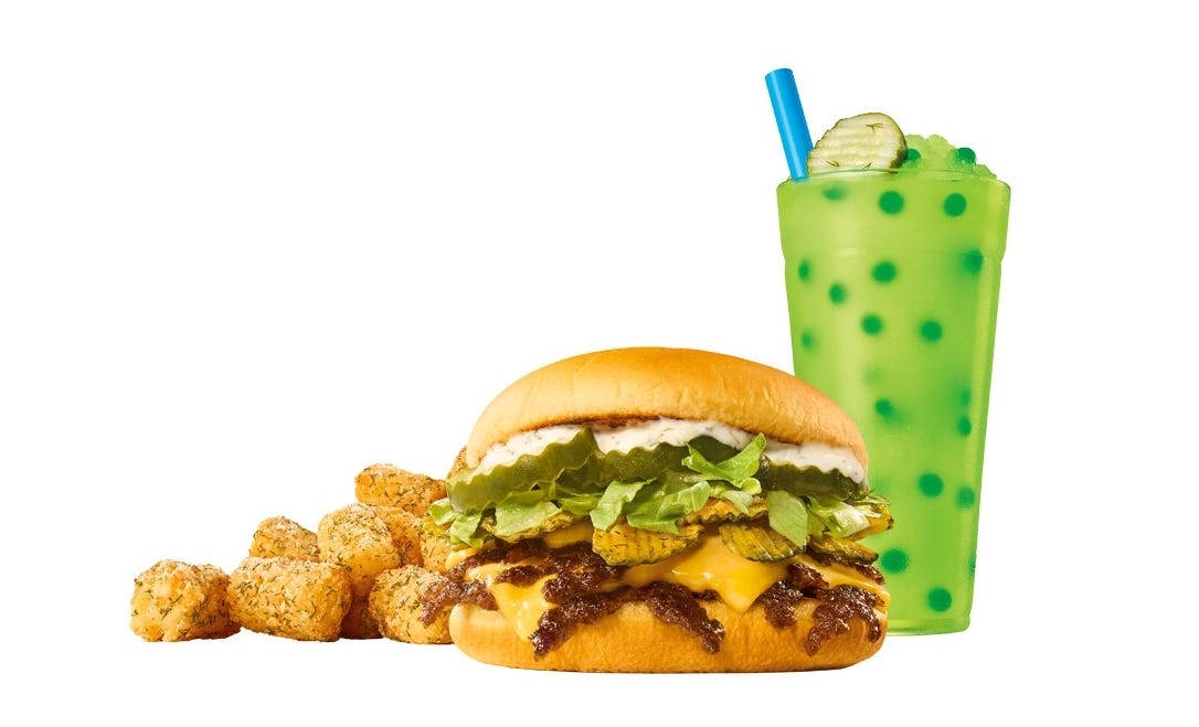Big dill: Sonic launches pickle menu items for National Pickle Month