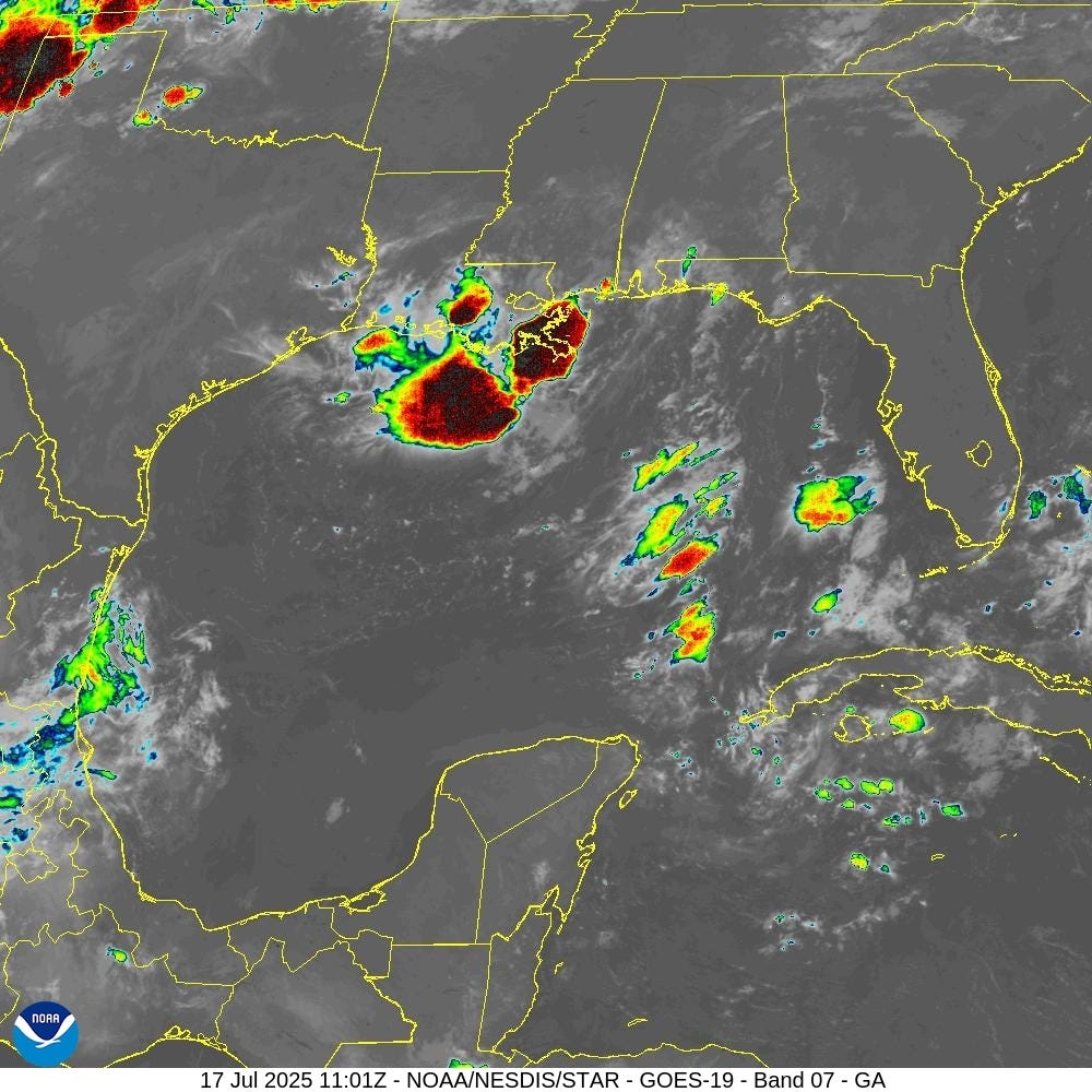 Storm tracker: Heavy rain could produce flash flooding along Gulf Coast