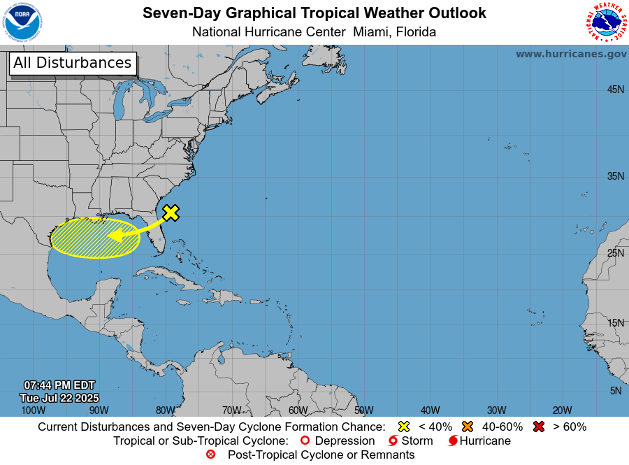 National Hurricane Center watching another potential storm off Southeast coast