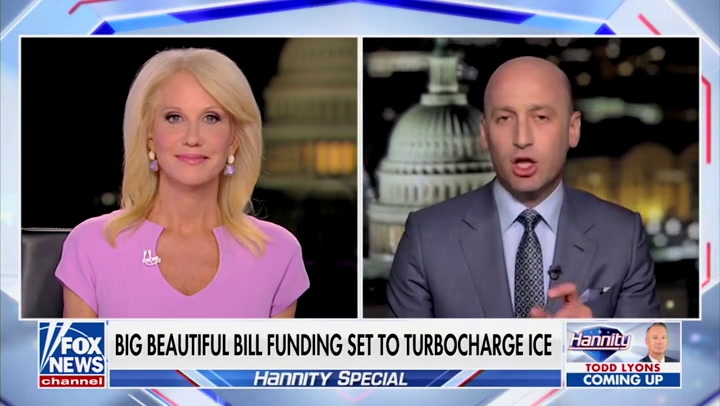 Faced with yet another anti-immigration rant, Trump adviser's camera battery chooses death.