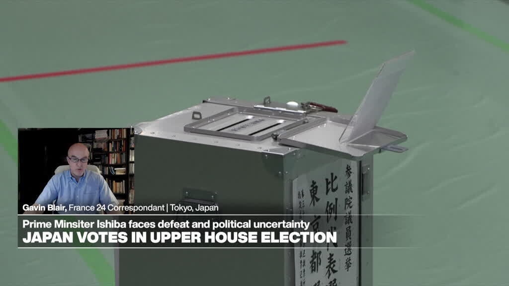 Japan PM faces 'Japanese-first' populist challenge in upper house election