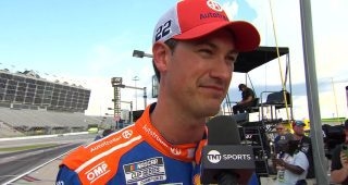 Joey Logano claims pole over Josh Berry at EchoPark Speedway