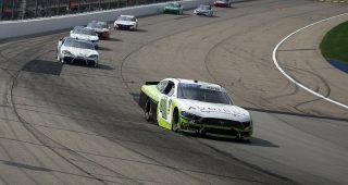 New Mayer in town! No. 41 driver powers to second consecutive Iowa win