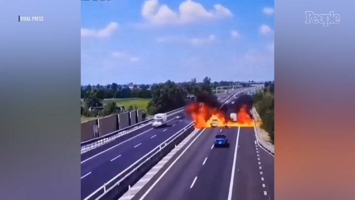 Prominent Lawyer Among 2 Dead After Small Plane Crashes and Bursts into Fireball on Busy Highway