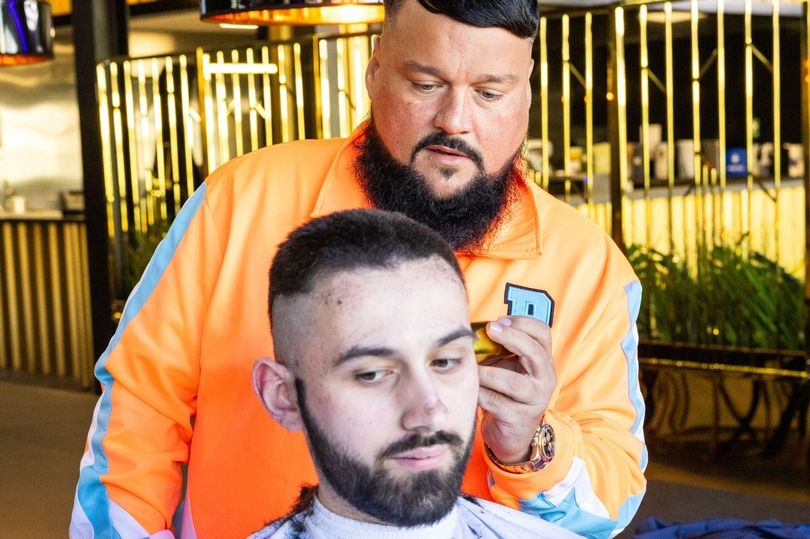 Lads are paid £1,500 to have brand name cut into their hair