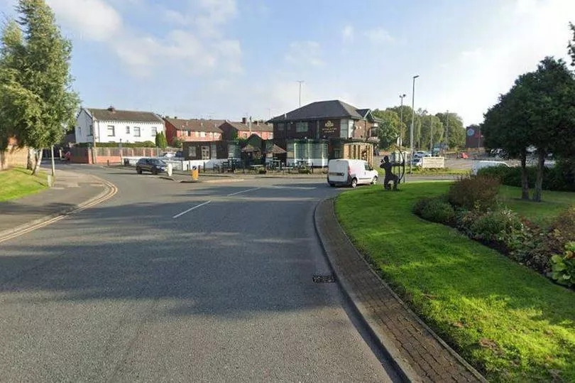 Naked man 'attacks cars' during roundabout rampage