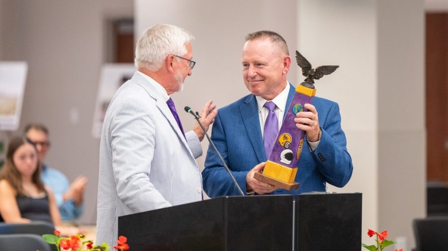 Astronaut Butch Wilmore awarded Tennessee Tech's highest honor
