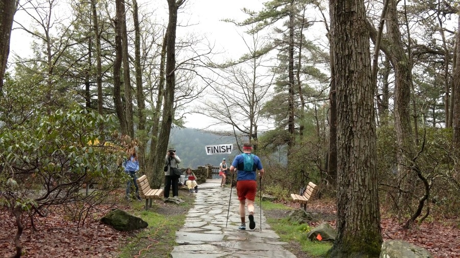 Racers explore Cooper's Rock for 50km and Half Marathon Trail Race