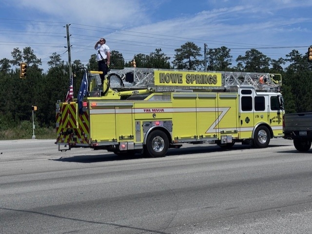 WATCH: Police escort through Lake City for Florence County deputy killed in wreck