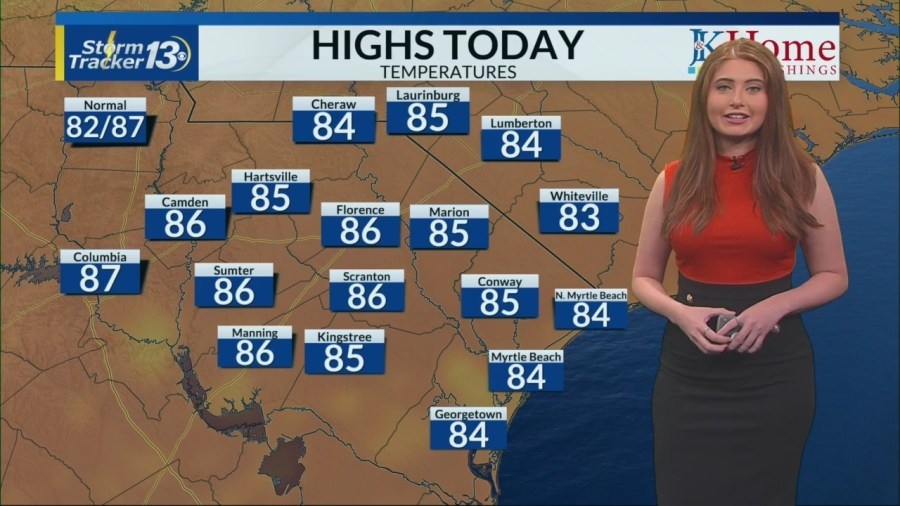 Sunny start to the new workweek