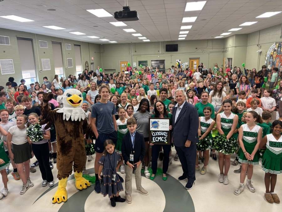 East Cooper Montessori Charter School received the Cool School award