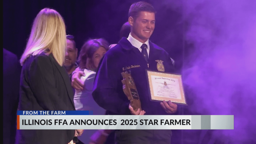 From the Farm: Illinois FFA announces 2025 Star Farmer from Taylorville