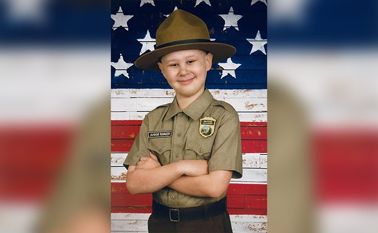 Liberty 9-year-old battling cancer competes for national title