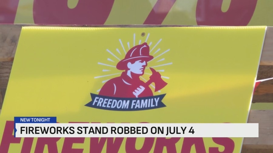 Local firework stand rocked by ‘wild' early morning robbery