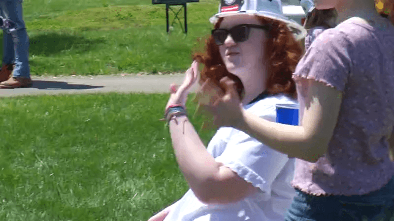 Community unites to celebrate ASD teen's 14th birthday
