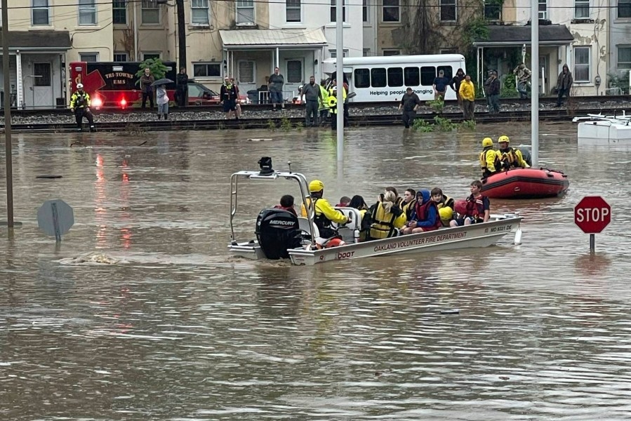 Lawmakers tour flooded Western Maryland