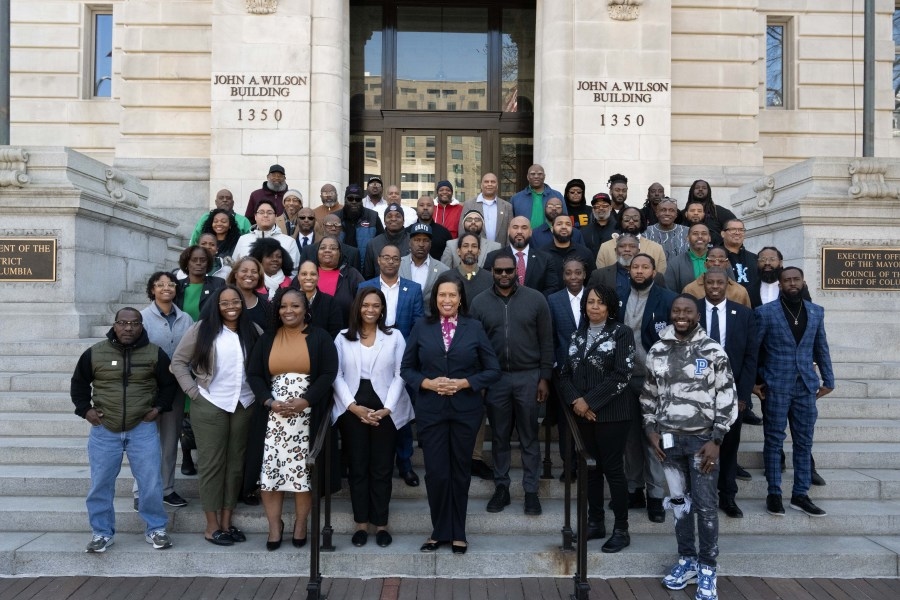 Professional clothes donated at Second Chance Month clothing drive in DC