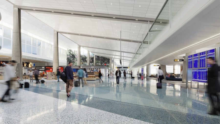 Photos: New 14-gate concourse coming to Dulles International Airport