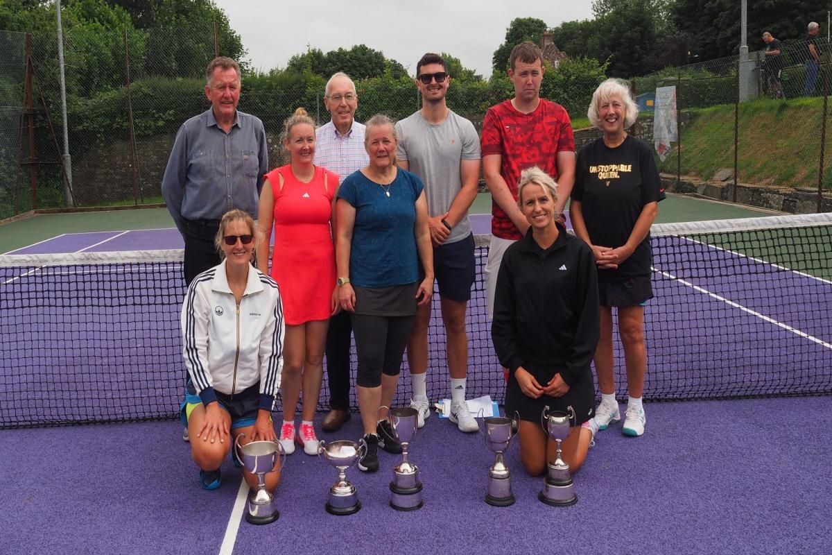 All the Pembrokeshire County Open tennis winners