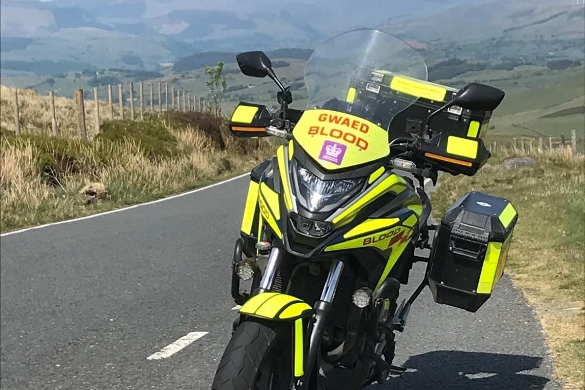 Blood biker died in crash with van on Pembrokeshire A-road, inquest hears