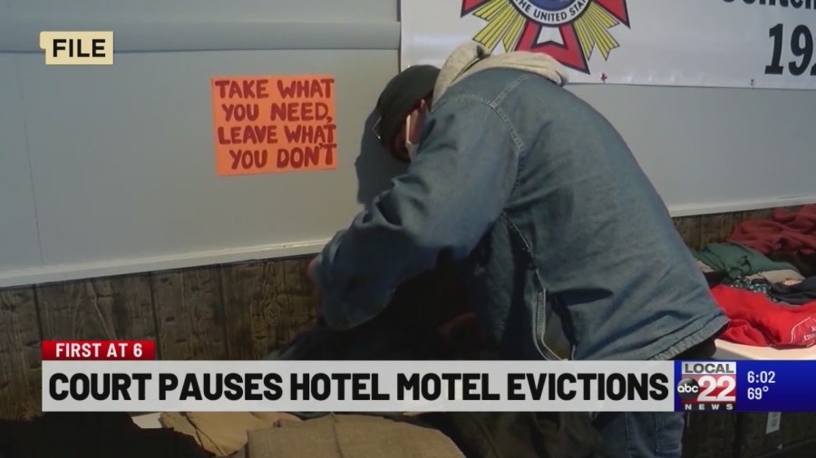 Judge halts evictions from VT hotel motel program