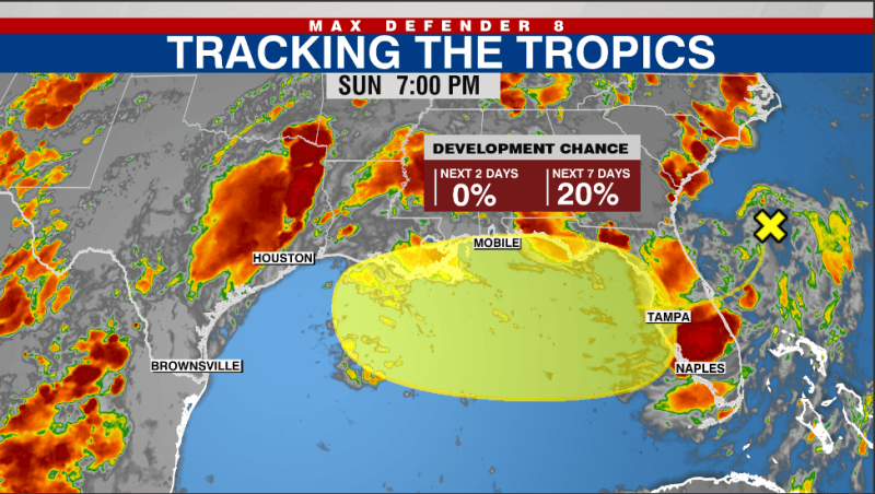 Isolated storms could be strong to severe