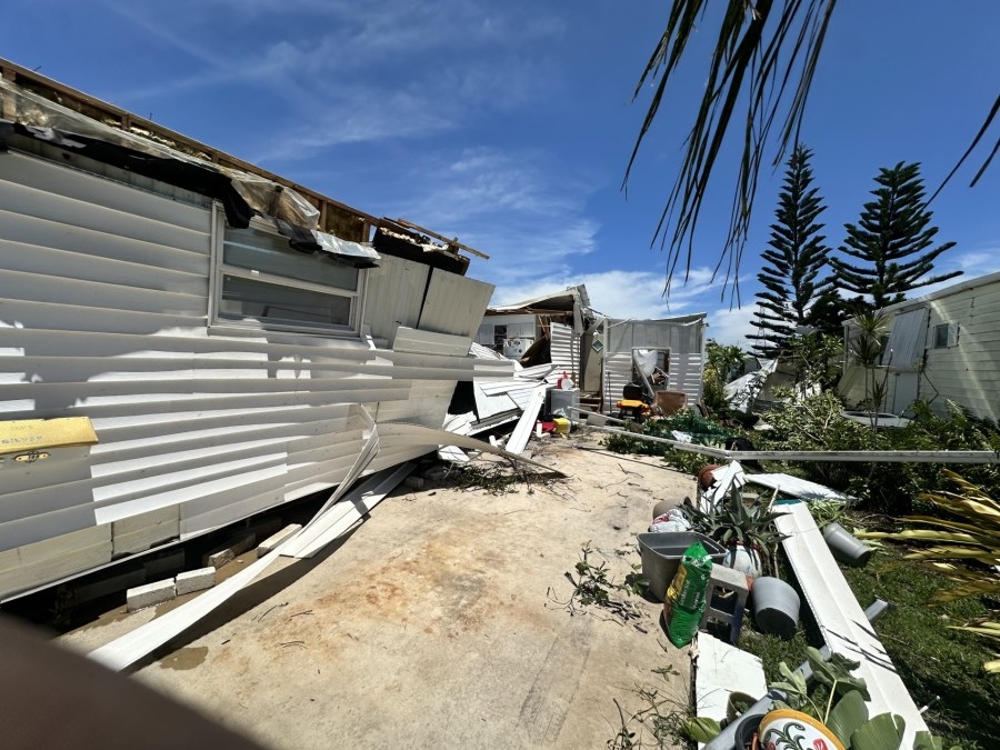 ‘I was screaming': Largo woman survives tornado as her home is lifted into the air