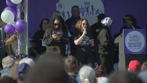 Thousands join annual Mother's Day walk for peace, tradition grew out of killing of boy in 1993