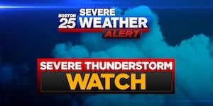 Severe thunderstorm watch issued for parts of New England