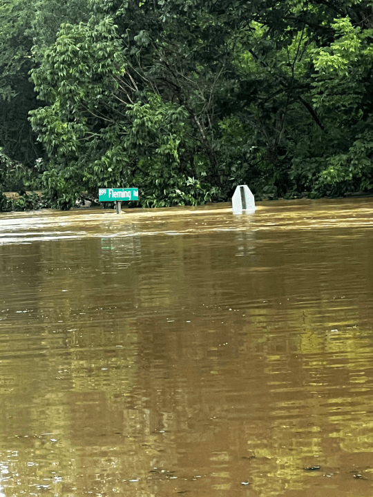 WATCH: Flooding seen across central North Carolina after Tropical Storm Chantal