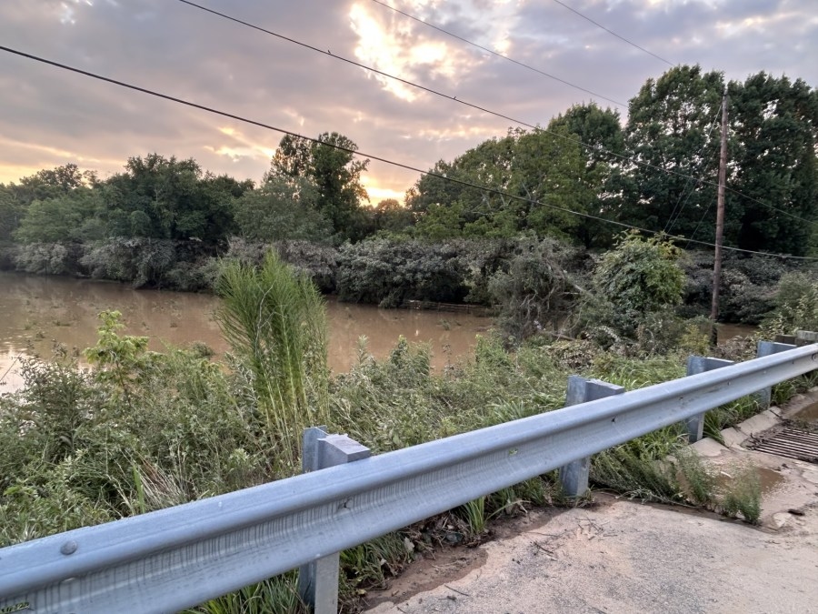 GPS steers family into roads flooded by Haw River, man rescues them